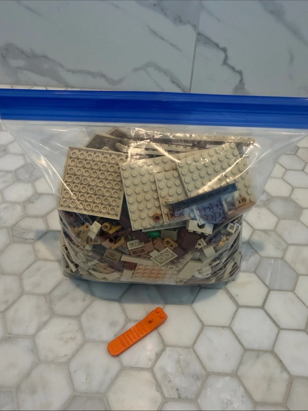 LEGO LOT Miscellaneous Brown & Tan Building Bricks